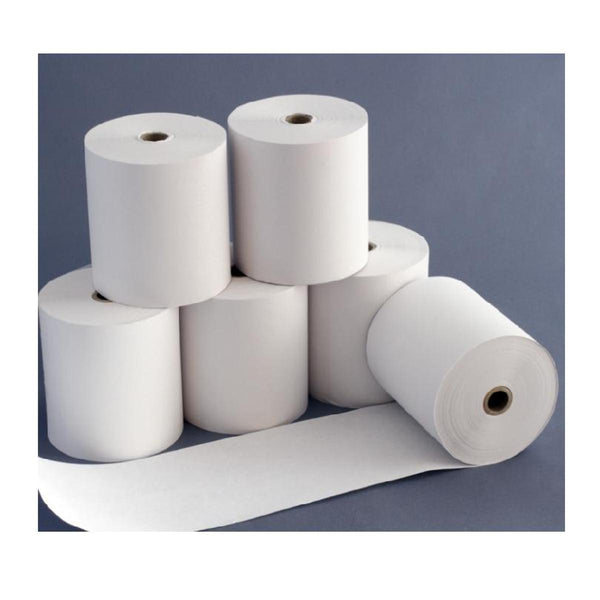 Mini Thermal Printer Roll 57mm - White Plain Paper Roll Pack of 6