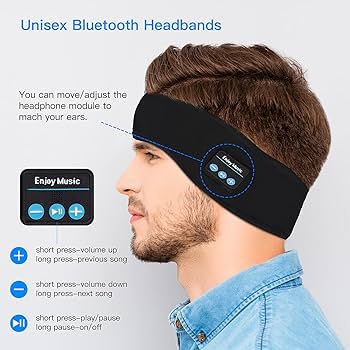 Wireless Bluetooth Headphone Sleeping Headband