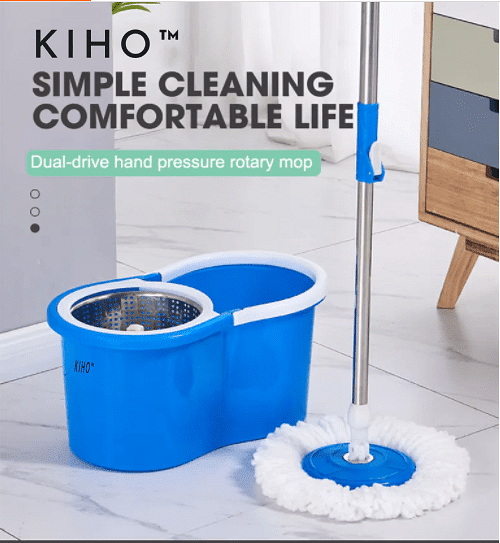 Easy Spin Magic Mop With Steel Bucket