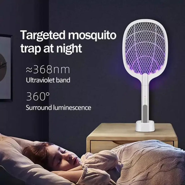 2 In 1 Electric Mosquito Killer With UV Light LED Lamp